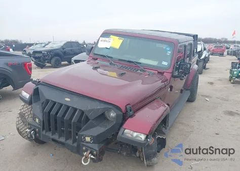 2021 Jeep Gladiator Overland 4X4 z USA, uszkodzony, nr VIN 1C6HJTFG9ML607936